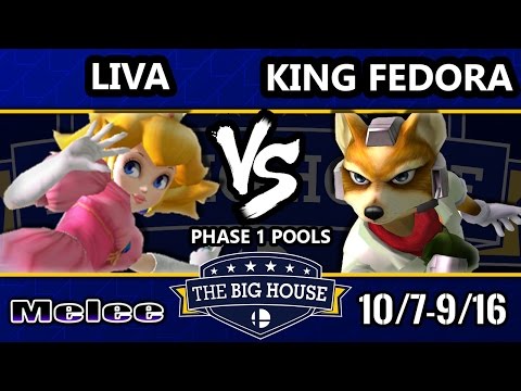TBH6 SSBM - GGs | Liva (Peach) Vs. King Fedora (Fox) Smash Melee Pools