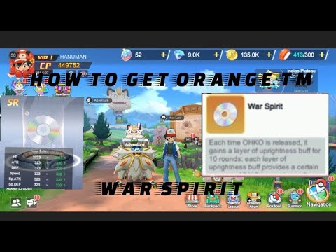 HOW TO GET ORANGE WAR SPIRIT TM || MONSTER GYM CHAMPIONSHIP #pokemon #ash #viral #battlemonstersaga
