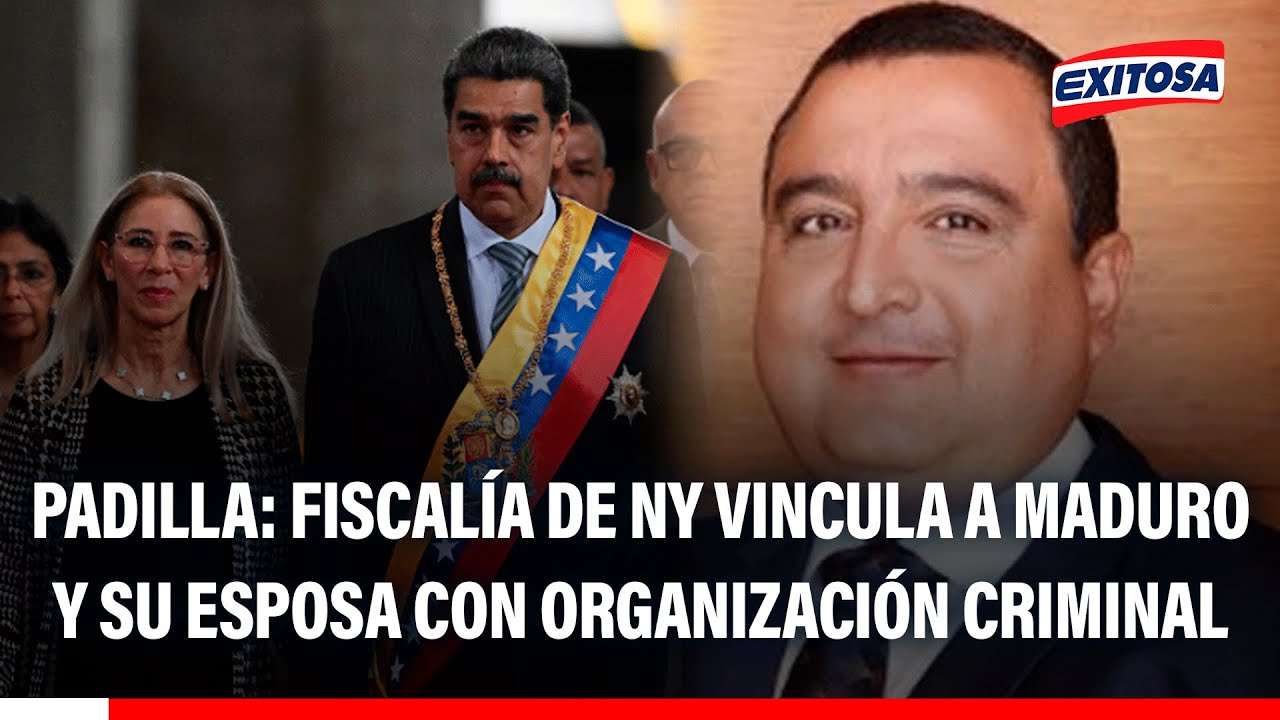 🔴🔵 Padilla: "La Fiscalía de NY considera a Maduro como integrante de una organización criminal"