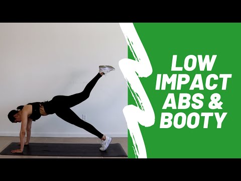Low Impact Abs & Booty Workout