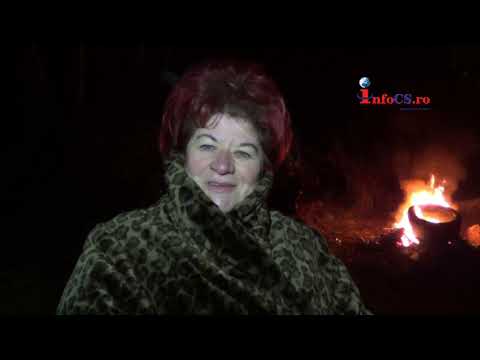 Botezul vântului la Şopotul Vechi În Ajun de Bobotează 2020