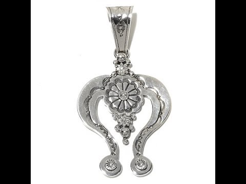 Chaco Canyon Southwest Sterling Silver "Naja" Pendant