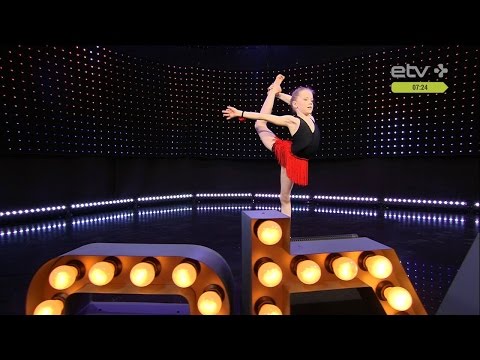 Анастасия Усова представит Эстонию на чемпионате мира по фитнесу среди детей