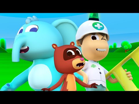 Se Tropezó el Hurón 🤪 |  Canciones del Zoo