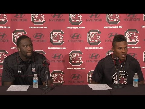 Jerell Adams & Pharoh Cooper Post-Game Press Conference (Central Florida) - 9/26/15
