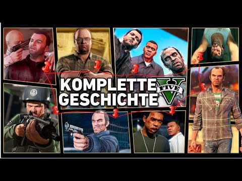 DIE KOMPLETTE GESCHICHTE VON GTA 5, WIE DU SIE NOCH NIE GESEHEN HAST!