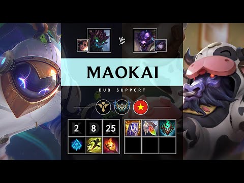 Maokai Support vs Alistar - VN Challenger Patch 25.17