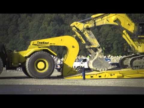 Towhaul Mining Lowboy Trailers And Haul Truck Towing Equipment