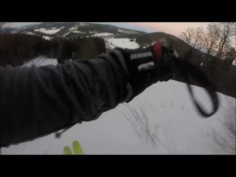 Skihang "In der Schlucht" rechte Abfahrt Silbach 21.01.2017