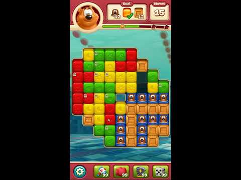 Toon Blast Level 7971 - NO BOOSTERS 🐻🐺🐱 | SKILLGAMING ✔️