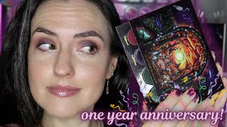 ENCHANTED AUTUMN One Year Anniversary! Super easy purple smokey eye look for fall 🔮🍂