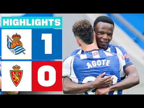 REAL SOCIEDAD B 1 - 0 REAL ZARAGOZA | RESUMEN LALIGA HYPERMOTION