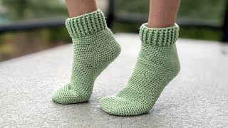 Crochet Socks for Beginners