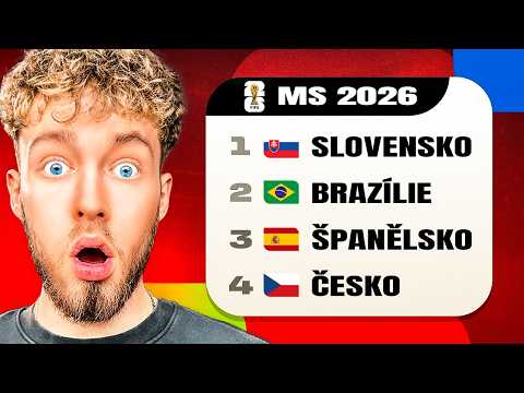 Odehrál Jsem Mistrovství Světa 2026... v FC 26! 🏆