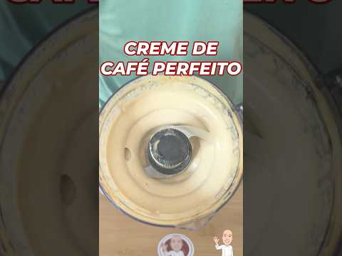Creme de cafe super facil! Versatil para comer puro ou tomar com leite gelado! #cafegelado