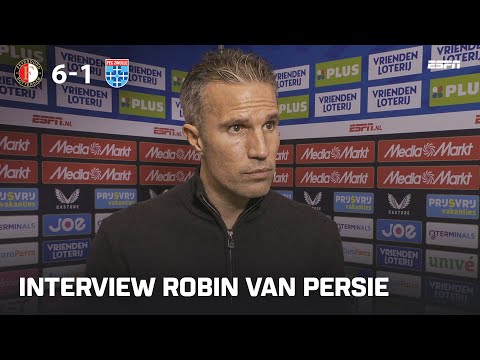 Robin van Persie: "ENIGE SMETJES vanavond zijn uitvallen STEIJN en de TEGENGOAL" 🗣️ | Interview