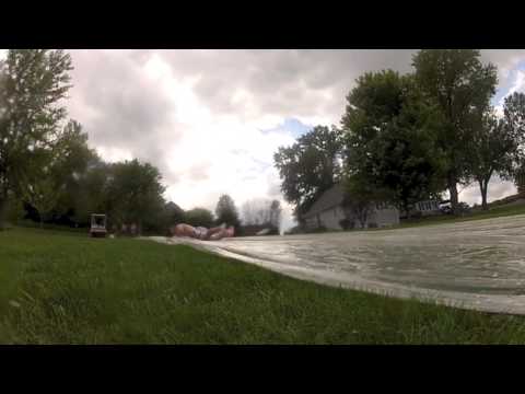School's Out Slip 'n Slide Celebration (GoPro Hero 3)