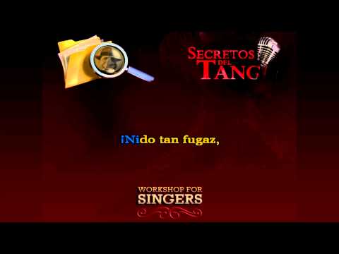 Poema - Karaoke - TANGO (instrumental version Francisco Canaro)