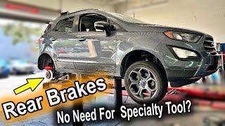 How To | Ford EcoSport Brakes | With Home Tools? |