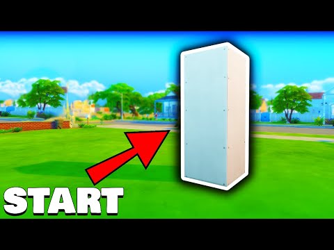 Can I Survive in ONE ROOM in the Sims 4?