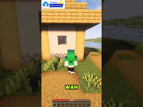 Insane Minecraft Challenge: Moving Worlds by Hitting Walls!