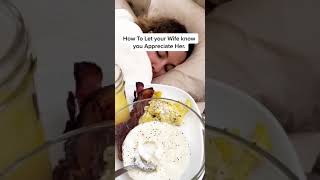 Download lagu Surprising my wife with breakfast in bed for her reaction #Shorts mp3