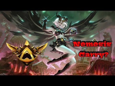 SMITE Ranked Conquest (Gold) - Discordia Mid Gameplay | Nemesis Carry?