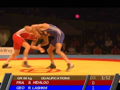 revaz lashkhi vs sebastien serge hidalgo 2011 european championship