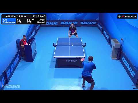 19:40 Yurii Shchepanskyi - Andrii Shamrai 10.09.2023 TT Euro.Cup Ukraine Star. TABLE 3