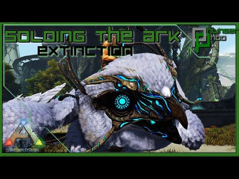 Soloing the Ark S4E193 - SNOW OWL TAMING PEN - JOURNEY TO THE SNOW