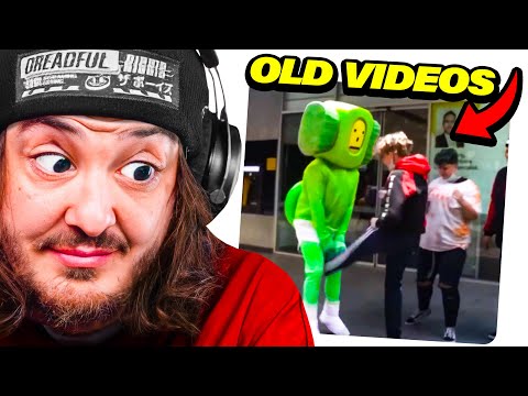 We reacted to our OLD MEMES... (cringe)