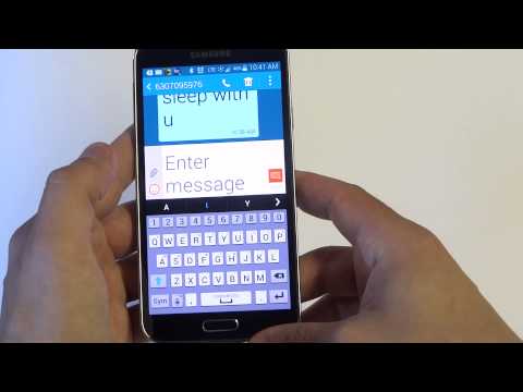 Samsung Galaxy S5: How to Change Text Message Font Size - Fliptroniks.com