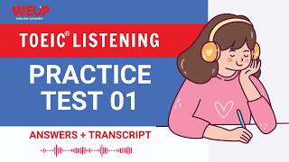 TOEIC Listening Practice Test 01 (2026) | Transcript + Answers