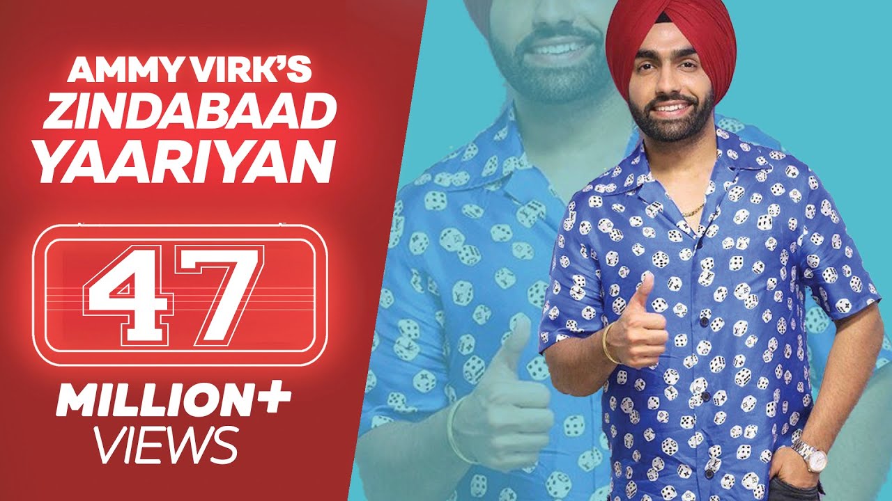 Zindabaad Yaarian Lyrics | Ammy Virk