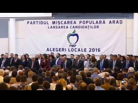 Traian Basescu  - Lansarea oficiala a candidaturii lui Samuel Caba