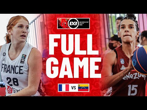 France 🇫🇷 vs Venezuela 🇻🇪 | Women | Full Pool Game | FIBA 3x3 U23 World Cup 2025