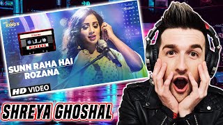Shreya Ghoshal - Sunn Raha Hai Rozana | T Series Mixtape | REACTION!!!