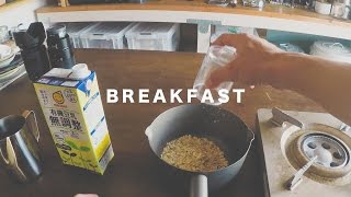 Un desayuno en japonés