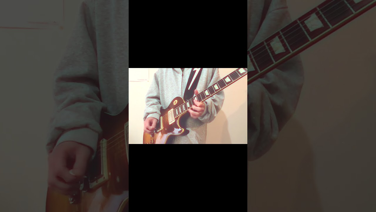 【エモすぎて最高のギターソロ】ELLEGARDEN「Can You Feel Like I Do」ギターソロ 弾いてみた  #guitar #エルレ