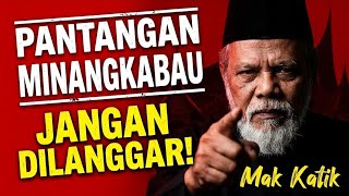 Download lagu SANGAT JARANG DIBAHAS, MAK KATIK: INILAH PANTANGAN ORANG MINANGKABAU!! mp3