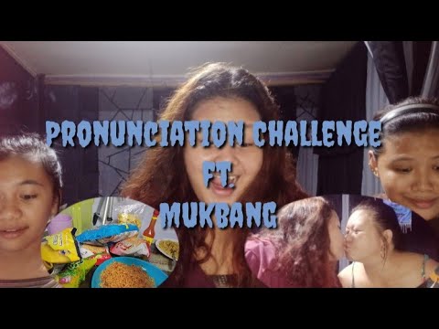 Pronunciation Challenge ft. Mukbang | Rocel Balbuena