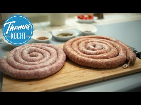 Bratwurst selber machen - so einfach ist das!