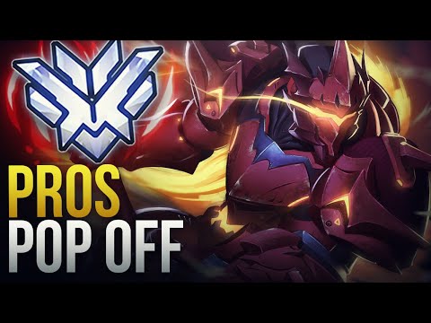 WHEN PROS POP OFF #8  - Overwatch Montage