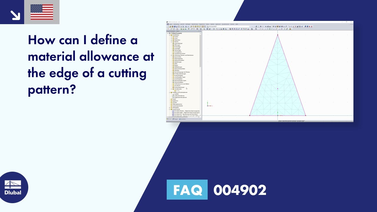FAQ 004902 | How can I define a material allowance at the edge of a cutting pattern?