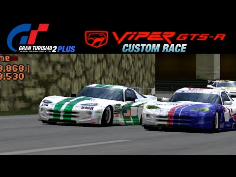 Gran Turismo 2 Plus Custom Race: Dodge Viper GTS-R | Grand Valley Speedway