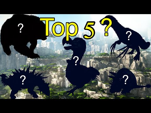 Top 5 Best Utility Dinos In Ark Survival Evolved Mobile