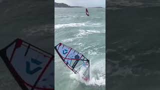 Air Chachoo for Adrien Bosson during the second day 🔥 #windsurfing #windsurf #freestyle