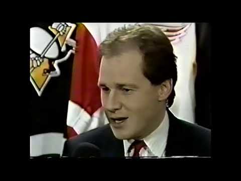 NHL REGULAR SEASON 1988-89 - Pittsburgh Penguins @ Detroit Red Wings