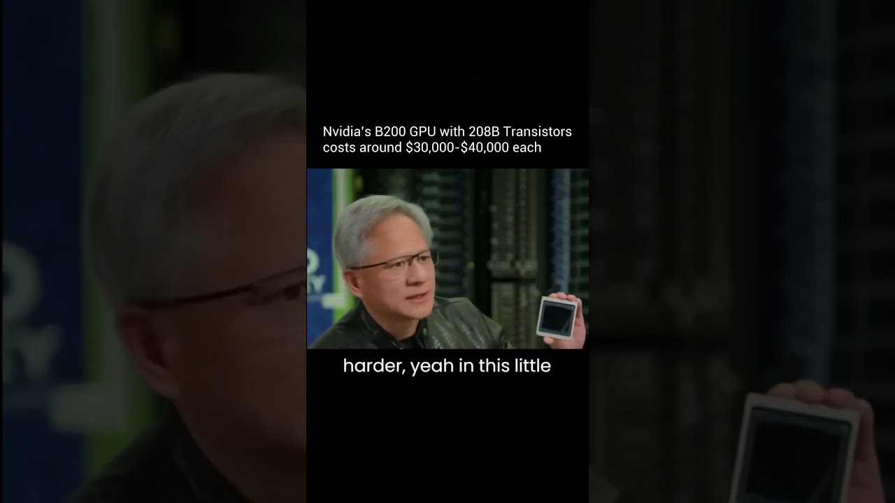 Jensen Huang and Cramer on NVIDIA’s B200 GPU chips