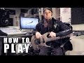 How To Play Chandelier (metal cover by Leo ...